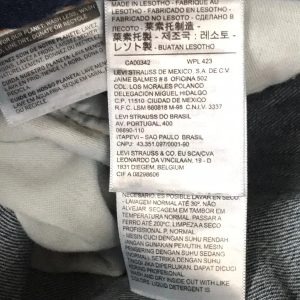 Men’s Levi’s 505 Jeans 38x30 - Picture 3 of 4